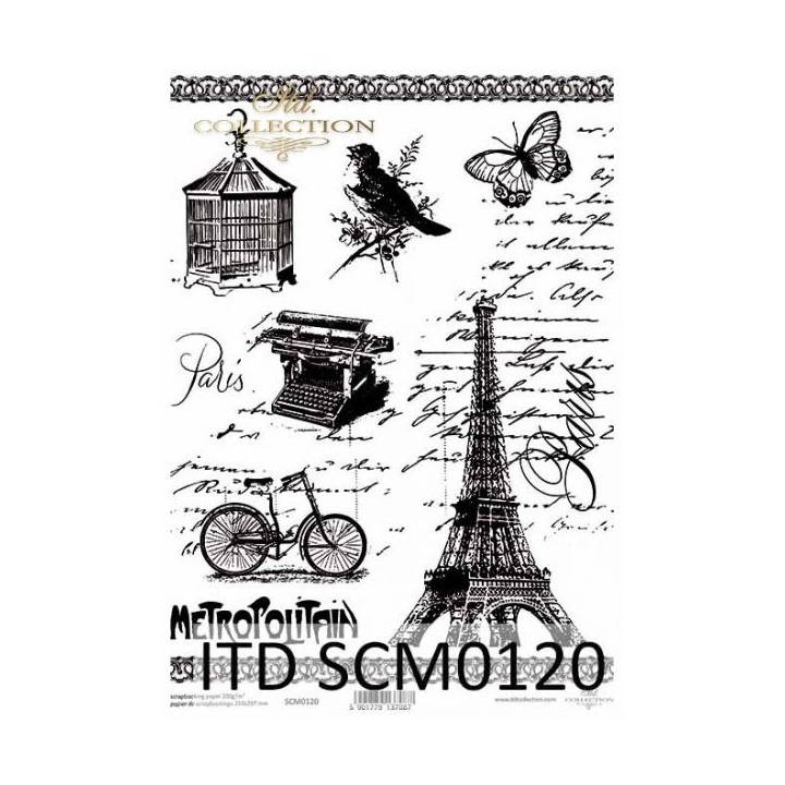 scrapbookpapier SSCM0120