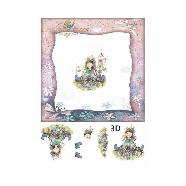 Scrapbookingpapier SCRAP-032 ''Engelen & Meisjes''