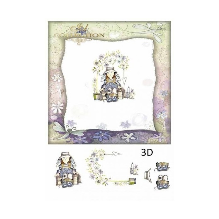 Scrapbookingpapier SCRAP-032 ''Engelen & Meisjes''