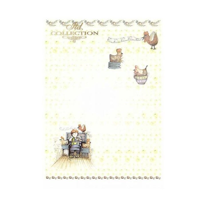 Scrapbookingpapier SCRAP-034 ''Engelen & Pasen''