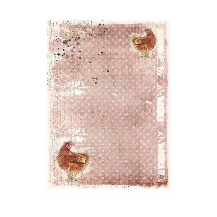 Scrapbookingpapier SCRAP-035 ''rond de boerderij''