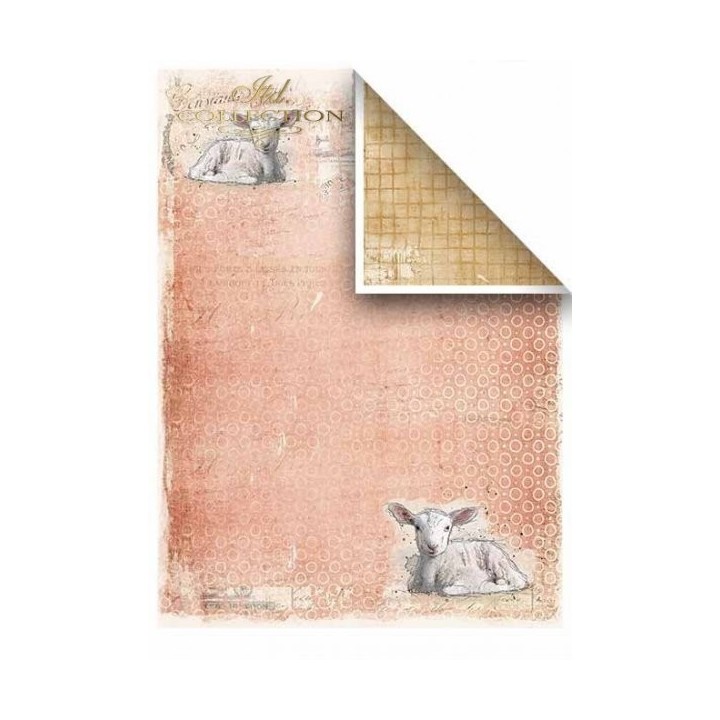 Scrapbookingpapier SCRAP-035 ''rond de boerderij''