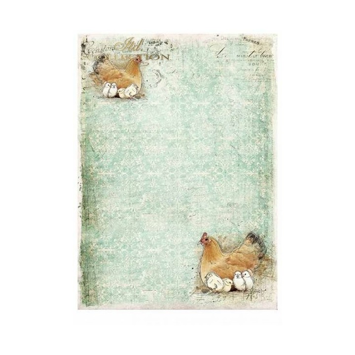 Scrapbookingpapier SCRAP-036 ''rond de boerderij deel 2''