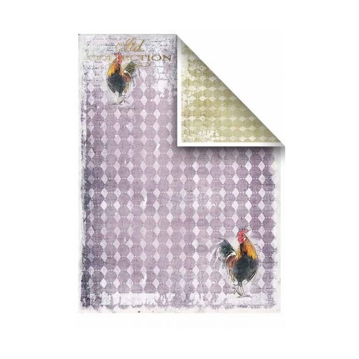 Scrapbookingpapier SCRAP-036 ''rond de boerderij deel 2''