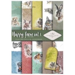 Scrapbookingpapier SCRAP-037 ''Happy farm''