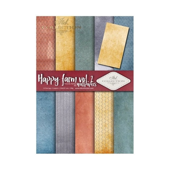 Scrapbookingpapier SCRAP-040 ''Happy farm vol. 1''