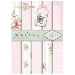 Scrapbookingpapier SCRAP-042 ''roze dromen''