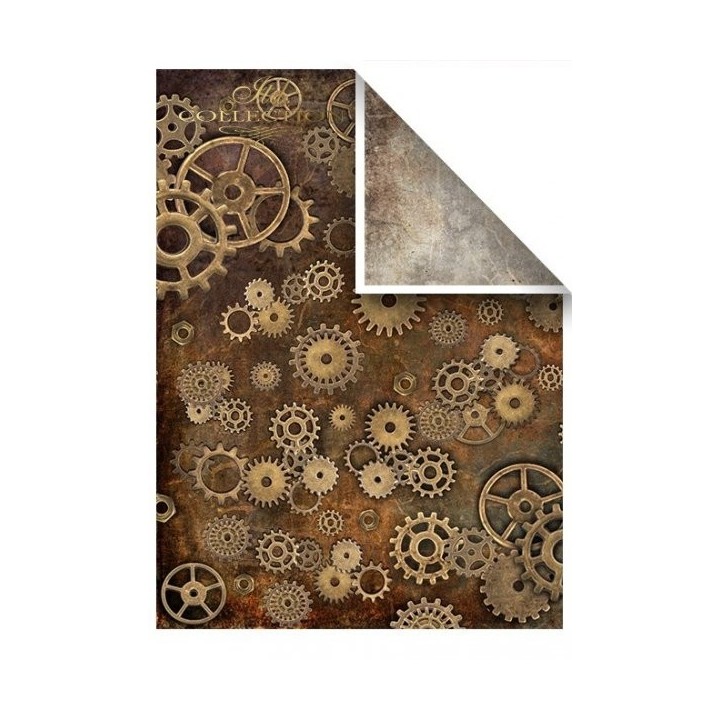 Scrapbookingpapier SCRAP-043 ''steampunk''