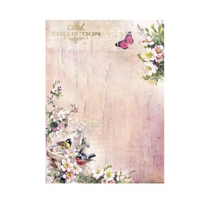 Scrapbookingpapier SCRAP-045 ''Rosige zomer''