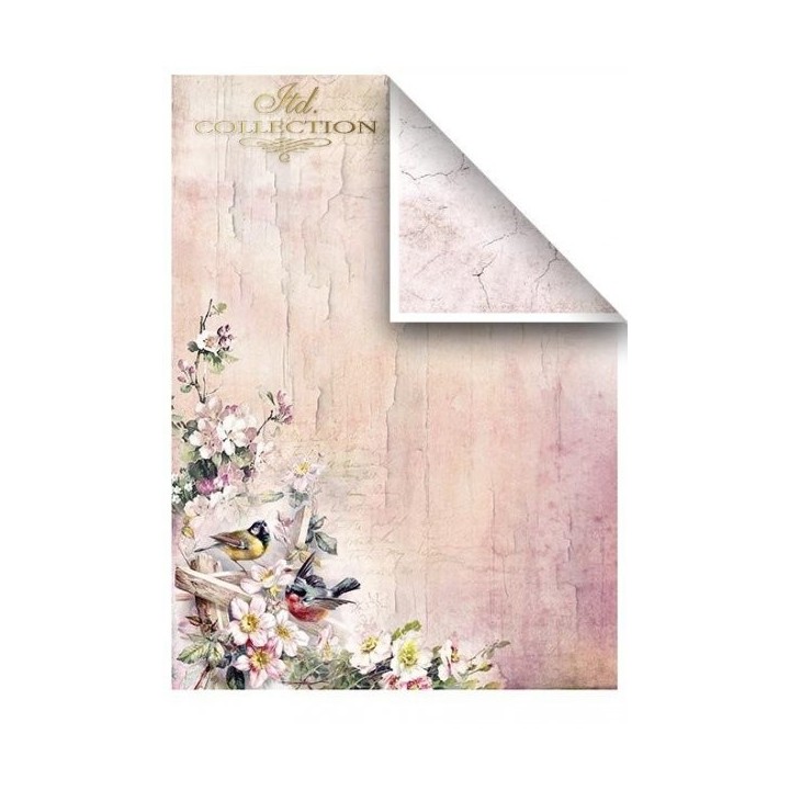 Scrapbookingpapier SCRAP-045 ''Rosige zomer''