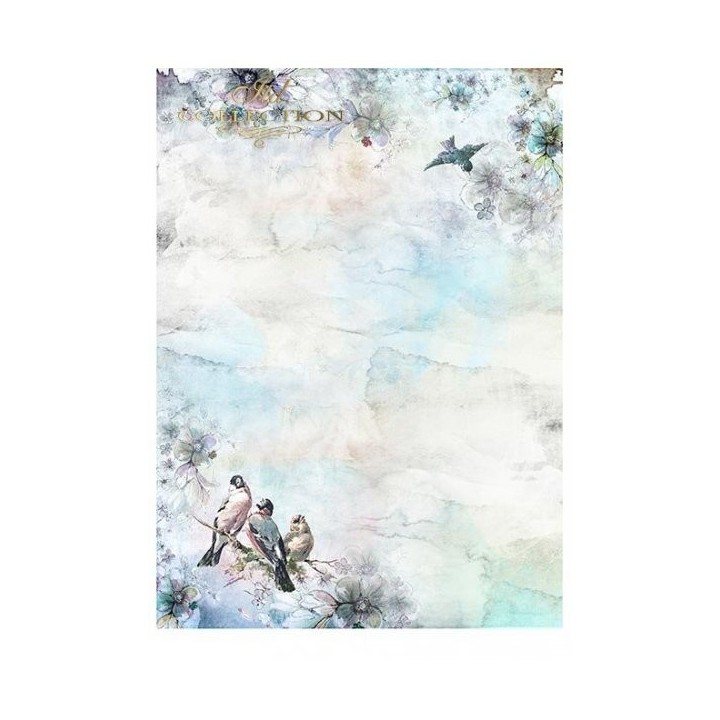 Scrapbookingpapier SCRAP-046 ''Zomer in blauw''