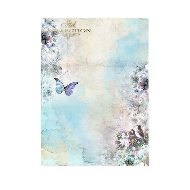 Scrapbookingpapier SCRAP-046 ''Zomer in blauw''