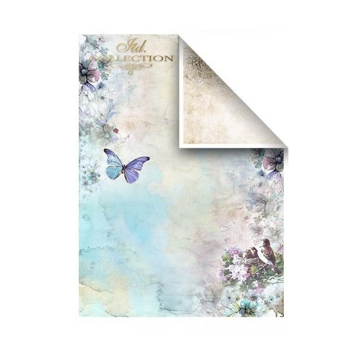 Scrapbookingpapier SCRAP-046 ''Zomer in blauw''