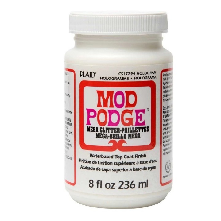 Mod Podge Mega Glitter 236ml Hologram