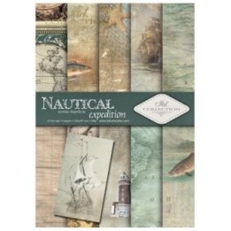 Scrapbookingpapier SCRAP-048 ''Nautische expeditie''