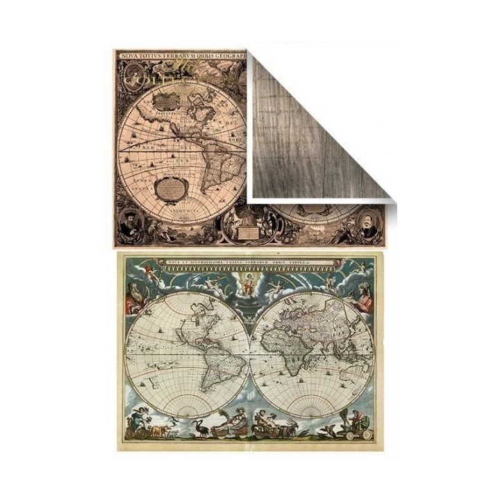 Scrapbookingpapier SCRAP-048 ''Nautische expeditie''