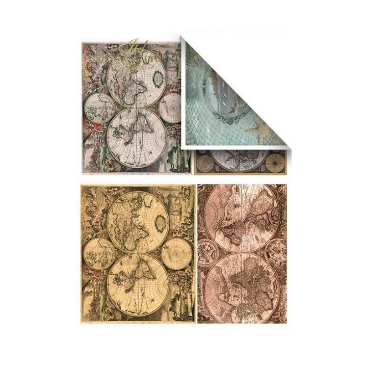 Scrapbookingpapier SCRAP-048 ''Nautische expeditie''
