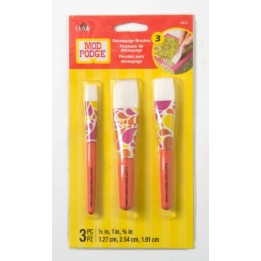 Mod Podge Decoupage Kwasten 3stuks