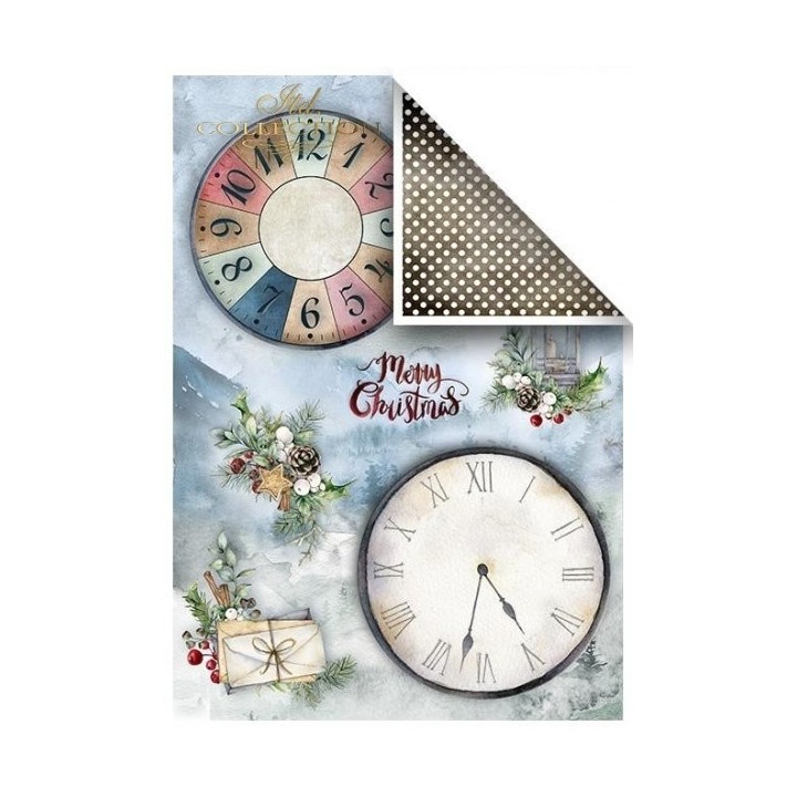 Scrapbookingpapier SCRAP-051 ''Prachtige kersttijd''