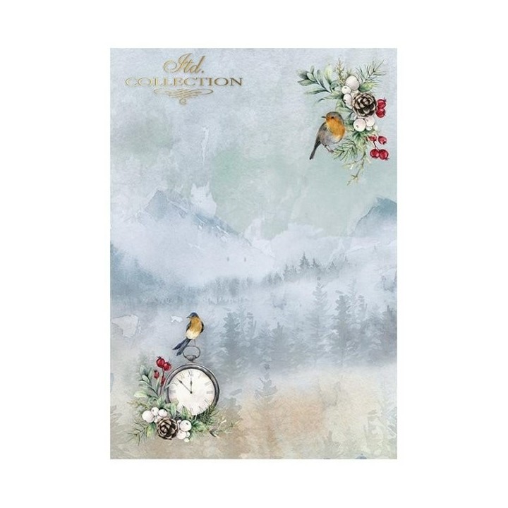 Scrapbookingpapier SCRAP-051 ''Prachtige kersttijd''
