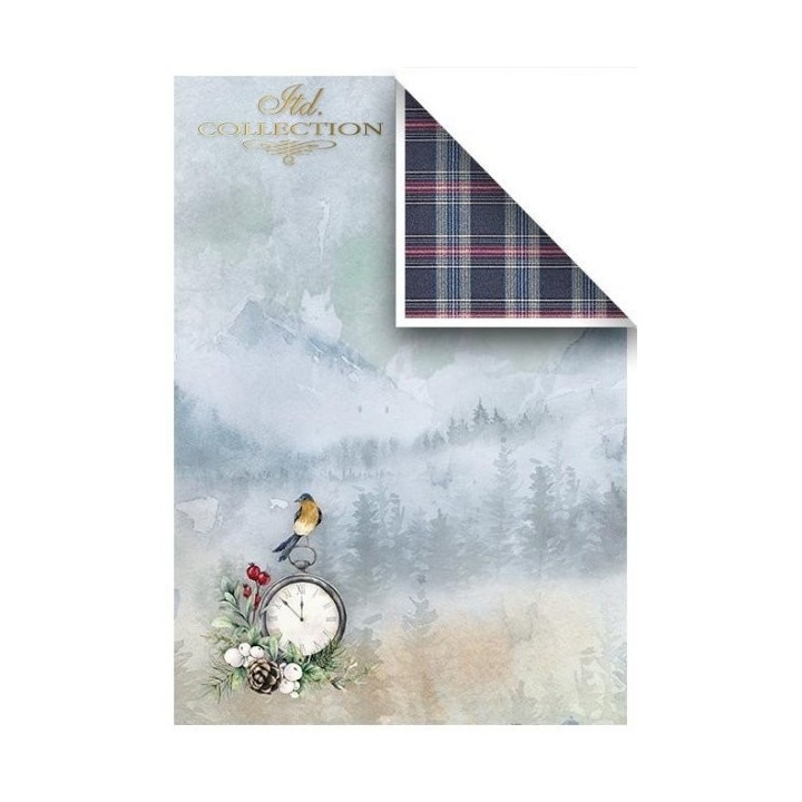 Scrapbookingpapier SCRAP-051 ''Prachtige kersttijd''