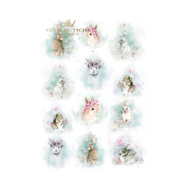 Scrapbookingpapier SCRAP-054 ''Shabby Chic voor de lente''