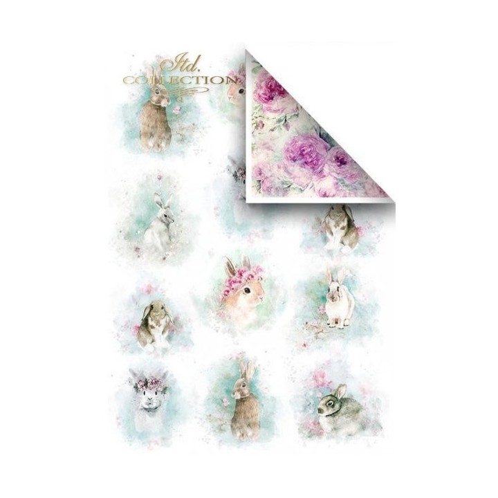 Scrapbookingpapier SCRAP-054 ''Shabby Chic voor de lente''