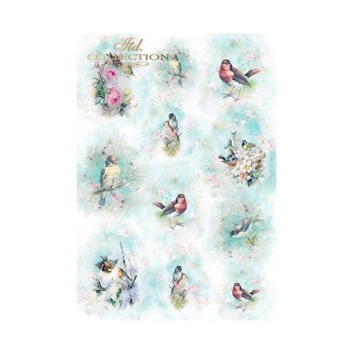 Scrapbookingpapier SCRAP-054 ''Shabby Chic voor de lente''