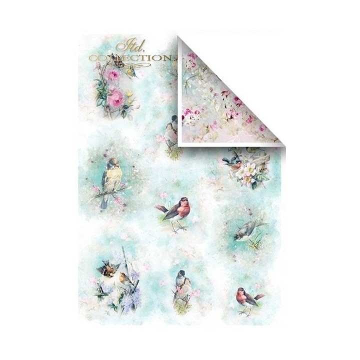 Scrapbookingpapier SCRAP-054 ''Shabby Chic voor de lente''