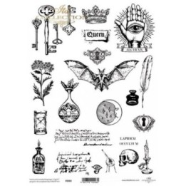 Translucent scrapbookpapier P0060