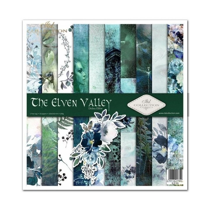 Scrapbookingpapier SLS-005 ''De Elfenvallei''