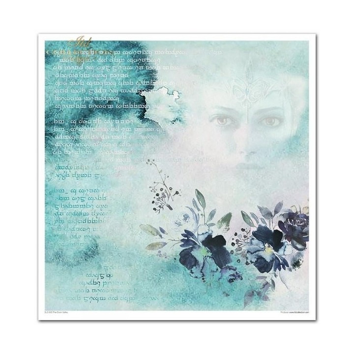 Scrapbookingpapier SLS-005 ''De Elfenvallei''