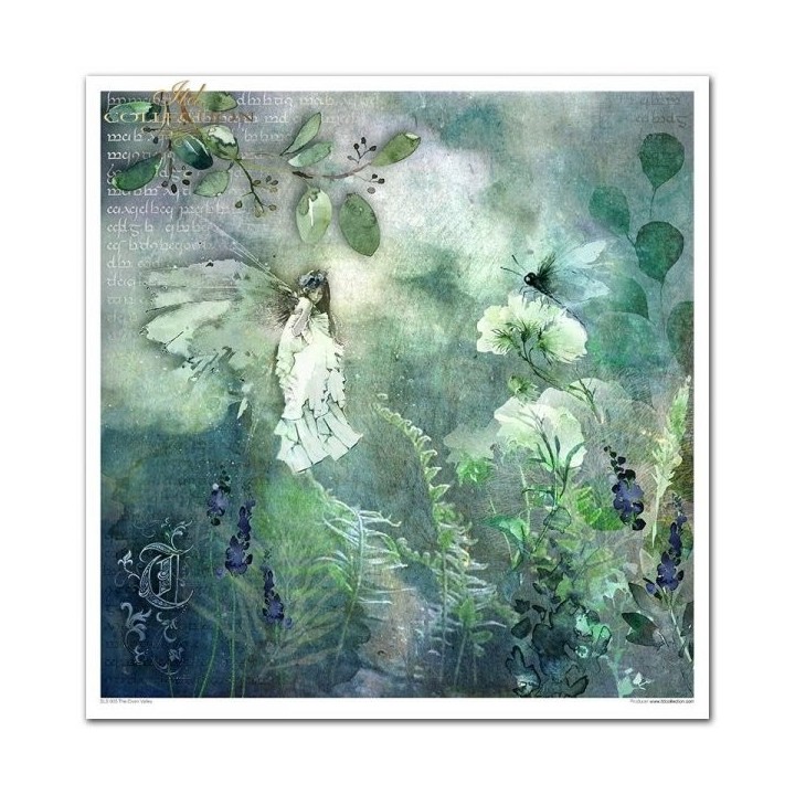 Scrapbookingpapier SLS-005 ''De Elfenvallei''