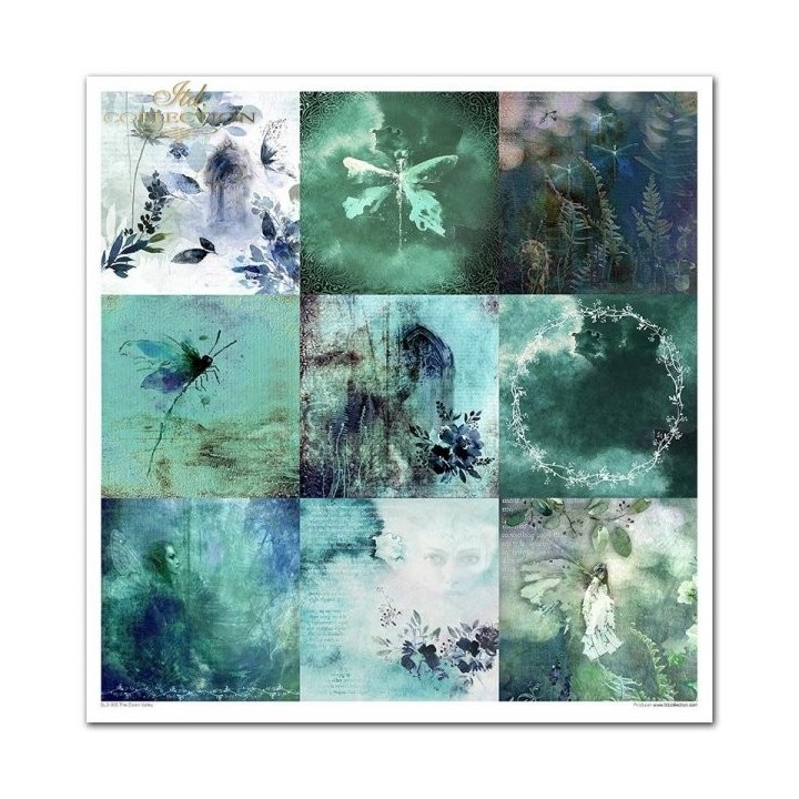 Scrapbookingpapier SLS-005 ''De Elfenvallei''