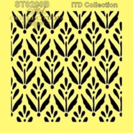 Sjabloon voor scrapbooking en decoupage 16x16 cm ST0200B