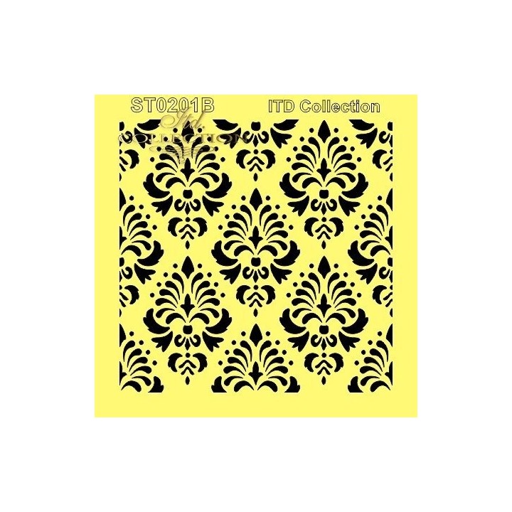 Sjabloon voor scrapbooking en decoupage 16x16 cm ST0201B