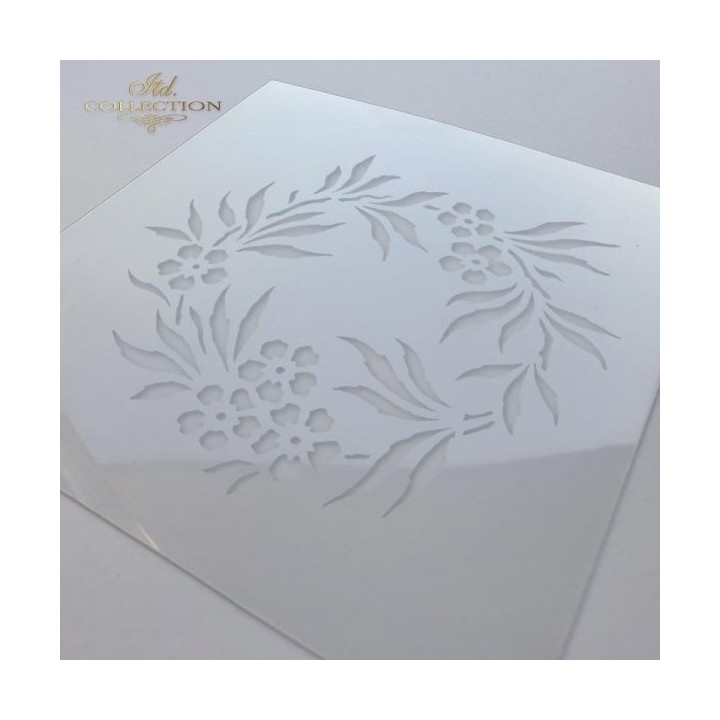 Sjabloon voor scrapbooking en decoupage 16x16 cm ST0216B