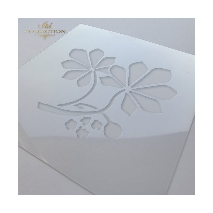 Sjabloon voor scrapbooking en decoupage 16x16 cm ST0230A