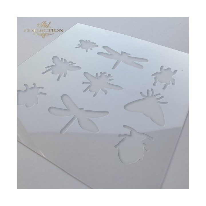 Sjabloon voor scrapbooking en decoupage 16x16 cm ST0231A