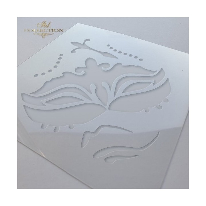 Sjabloon voor scrapbooking en decoupage 16x16 cm ST0235A