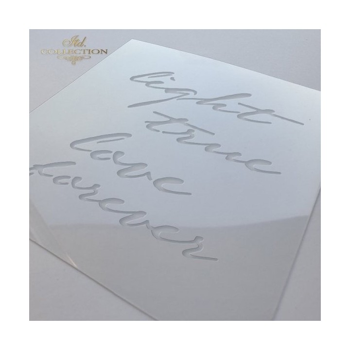 Sjabloon voor scrapbooking en decoupage 16x16 cm ST0238A