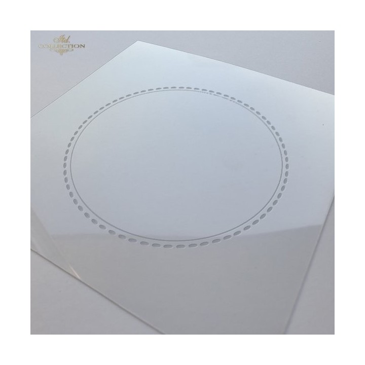 Sjabloon voor scrapbooking en decoupage 16x16 cm ST0243A