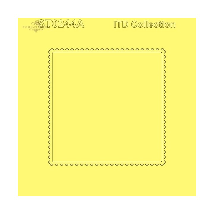 Sjabloon voor scrapbooking en decoupage 16x16 cm ST0244A