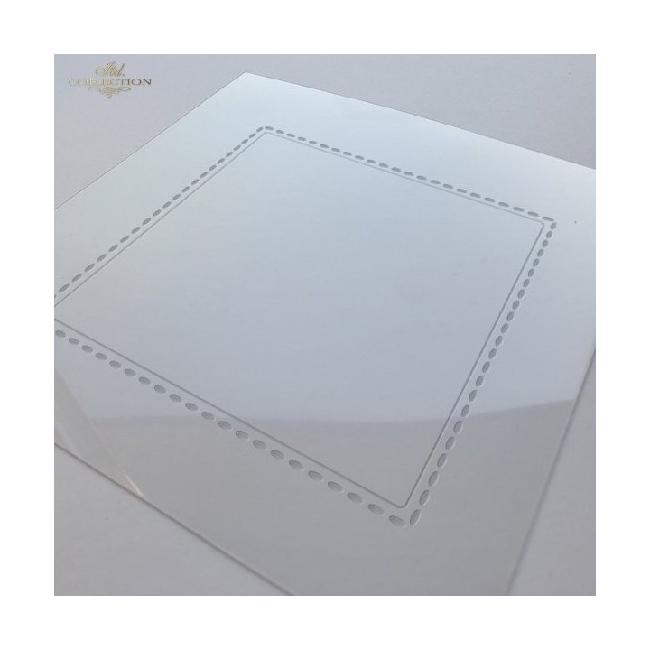 Sjabloon voor scrapbooking en decoupage 16x16 cm ST0244A