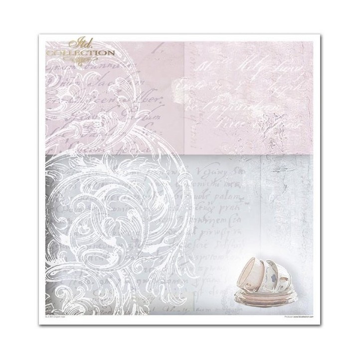 Scrapbookingpapier SLS-001 ''Engelse roos''