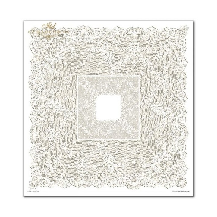 Scrapbookingpapier SLS-001 ''Engelse roos''