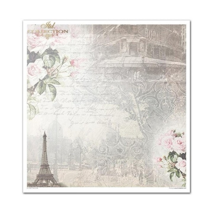 Scrapbookingpapier SLS-002 ''French Chic''