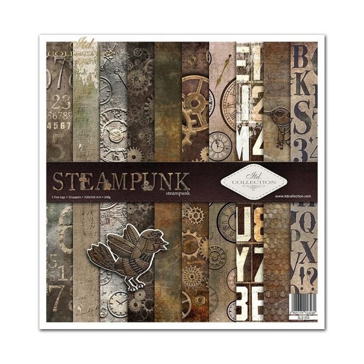 Scrapbookingpapier SLS-003 ''Steampunk''