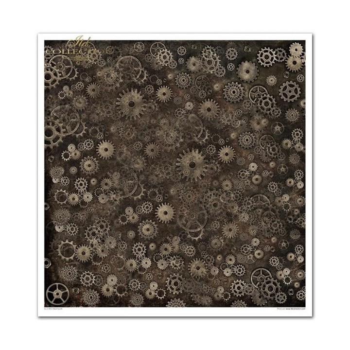 Scrapbookingpapier SLS-003 ''Steampunk''
