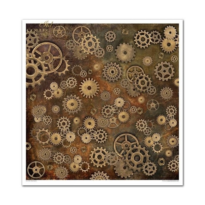 Scrapbookingpapier SLS-003 ''Steampunk''